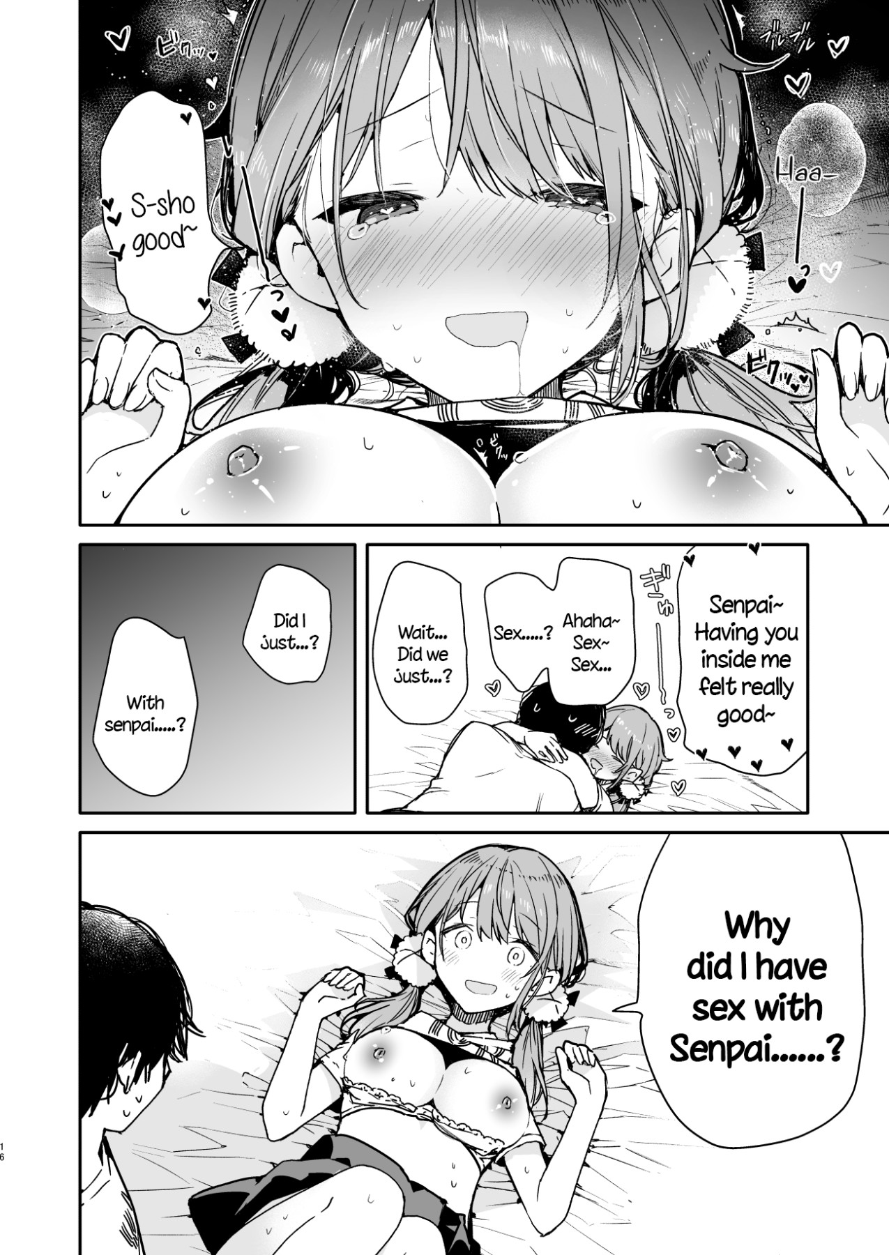 Hentai Manga Comic-Getting Drunk And Lewd With a Junior Otaku Who's Like a Friend-Read-14